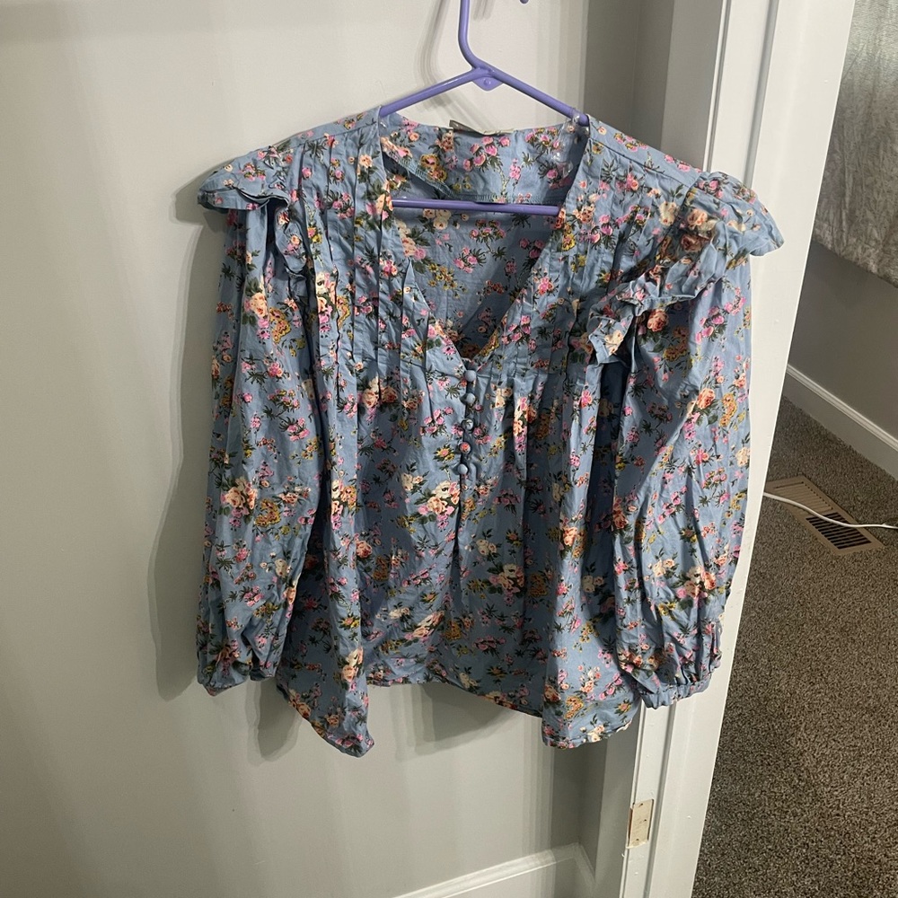 Floral blouse